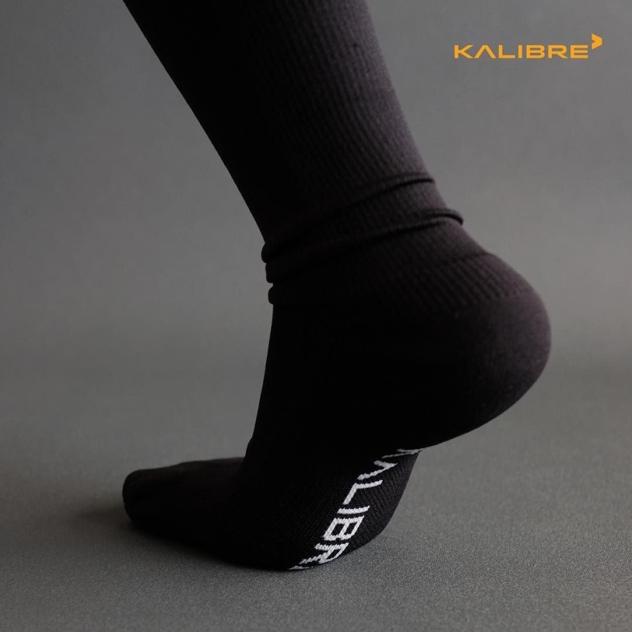 Kaos Kaki Kalibre Mens Compressions Socks Black 993147000 Original