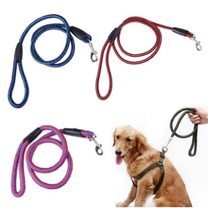 Tali Nylon Tuntun Anjing 1.5Cm x 120Cm Bahan Nylon Nilon Premium