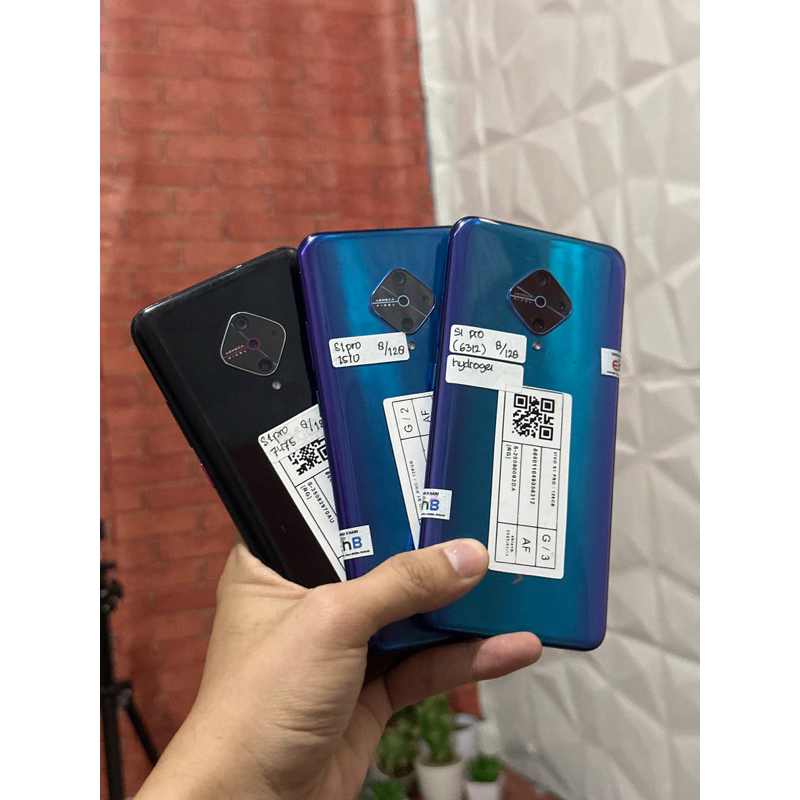 Hp handpone Vivo S1Pro S1 Ram 4/128 8/128 Original Secod seken murah bergaransi