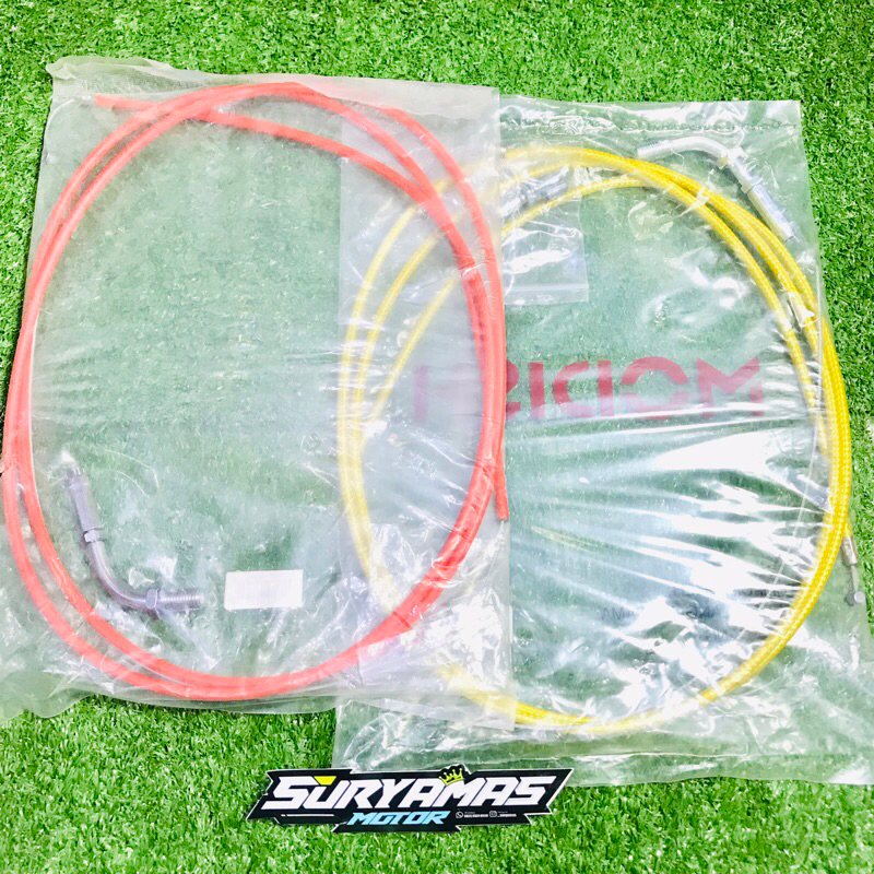 KABEL TALI GAS SERAT WARNA PANJANG 2METER UNIVERSAL SEMUA JENIS GAS SPONTAN MOTOR - 705026