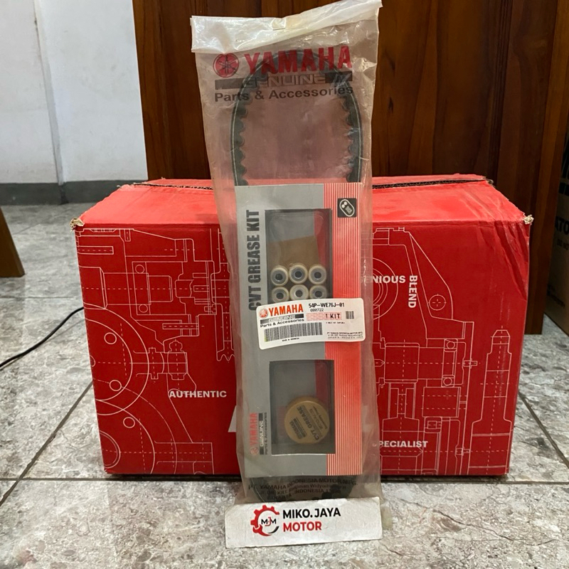 VANBELT V-BELT VBELT SET 54P-WE76J-01 MIO J ORIGINAL YAMAHA