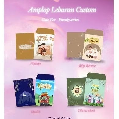 

Amplop Lebaran Custom 2025 - Cute Ver.
