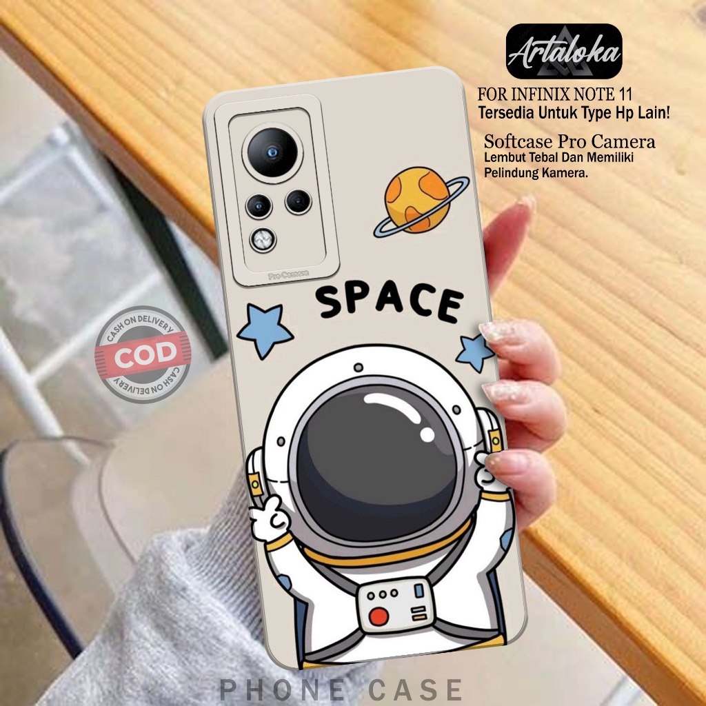 Case Hp Infinix Note 11 Fashion Case Astronod Keren Softcase Infinix Note 11 Silikon TPU Pro Camera 