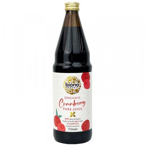 

Biona Organic Cranberry Juice 750ml – Jus Organik Murni & Alami