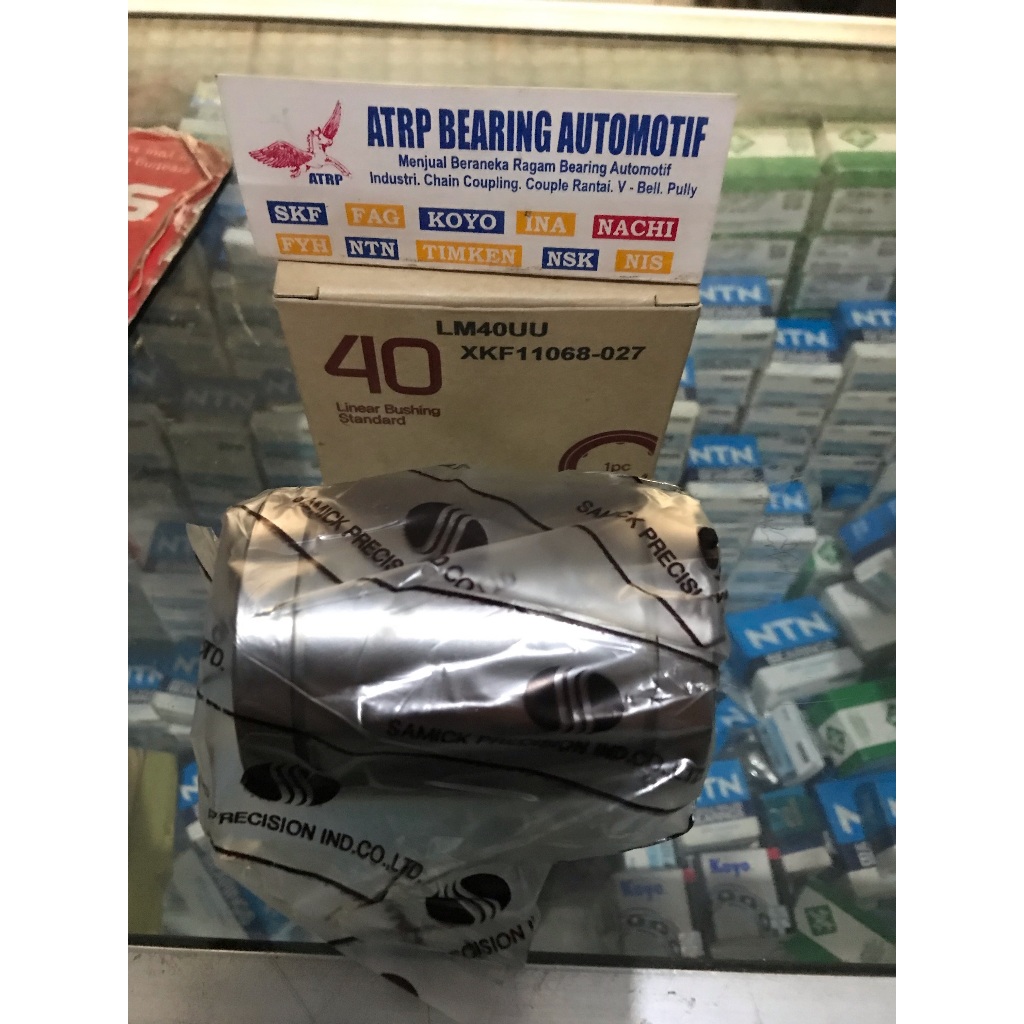 LINEAR BEARING LM40UU SAMICK ORIGINAL LM 40 UU SAMICK
