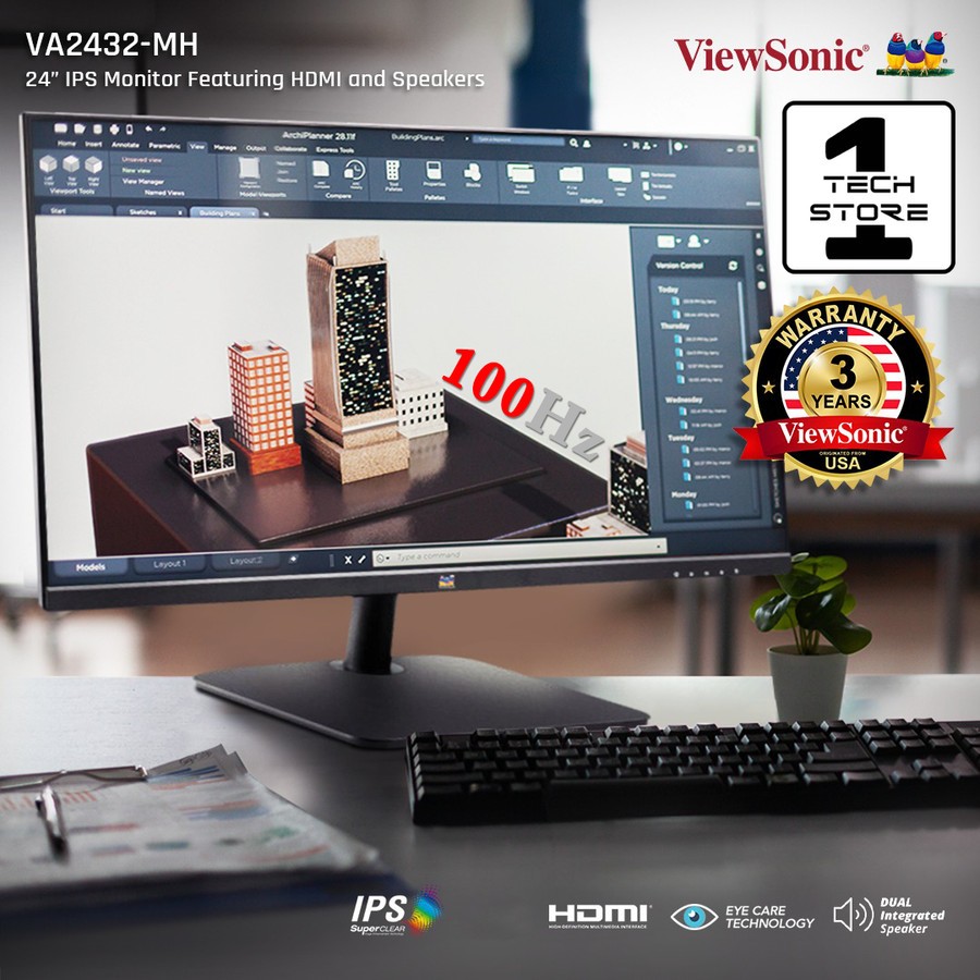 Monitor ViewSonic VA 2432H