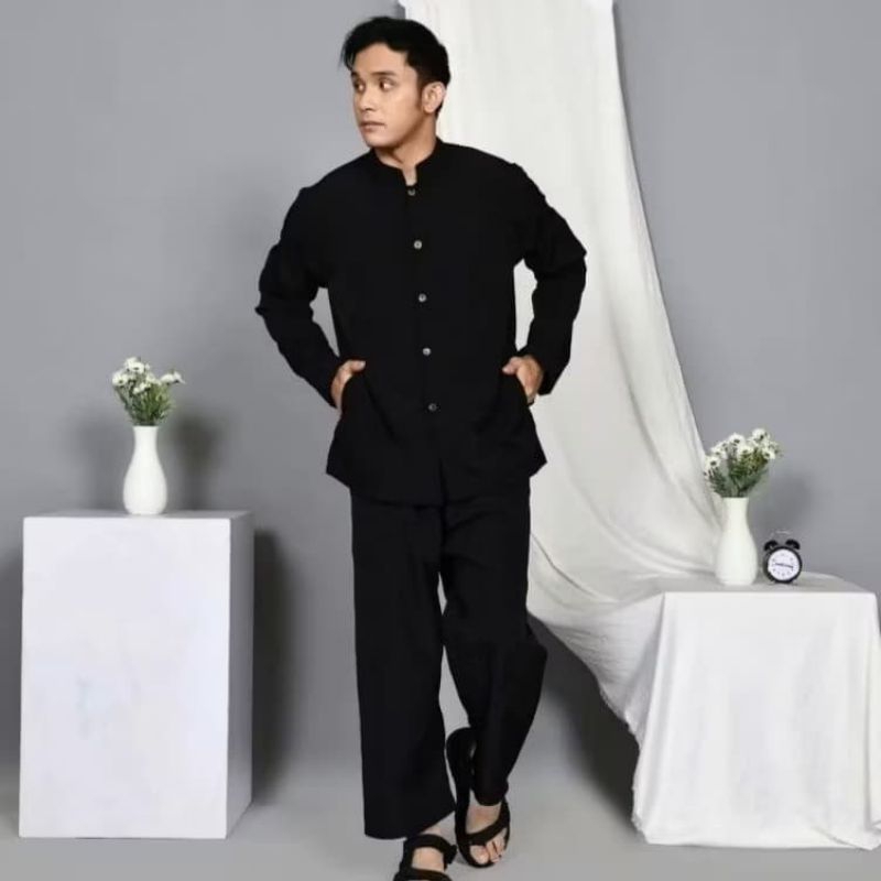 Baju Adat Silat Pangsi Kampret Bahan Katun licin