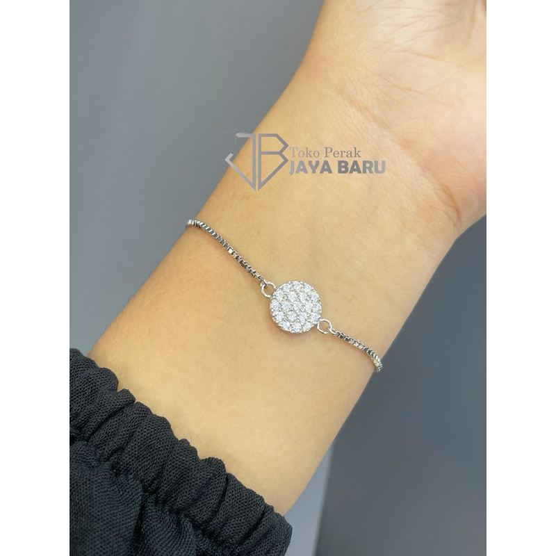 gelang tangan serut mt silver925