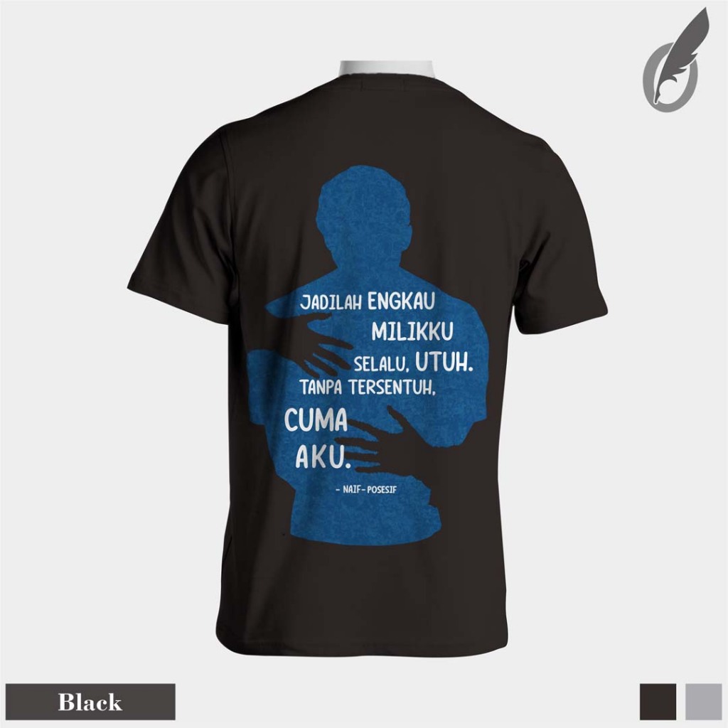 Sociopath T-Shirt Naif Milikku Utuh - Kaos Unisex