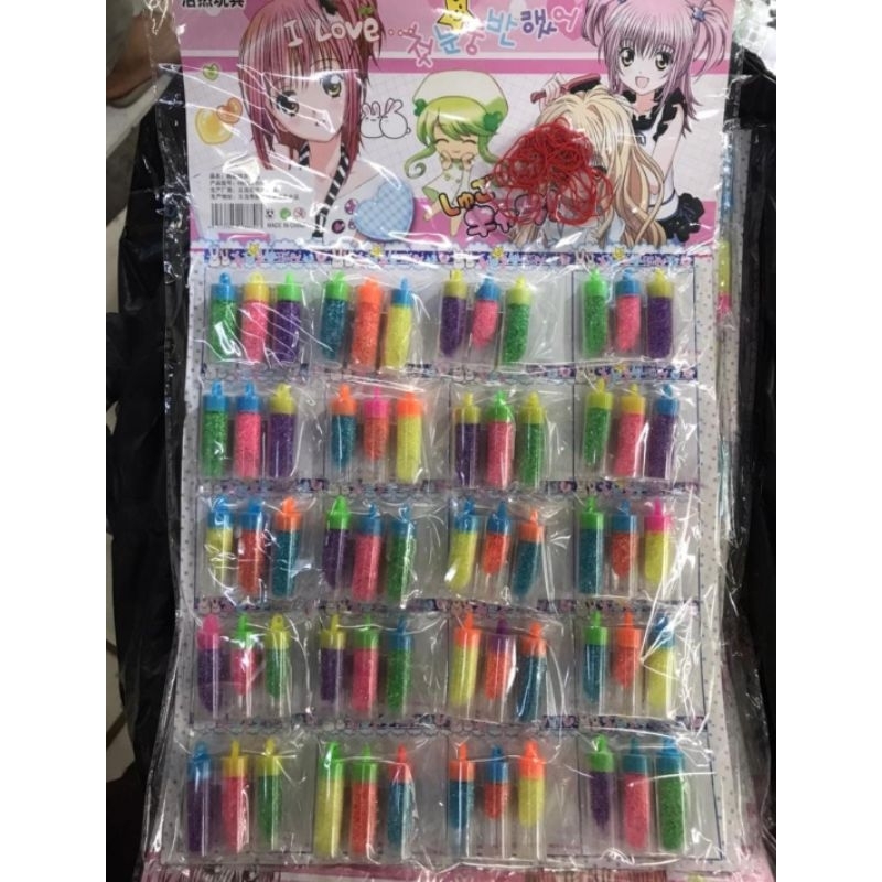 

GLITER BUBUK BOTOL isi 20 × 3 PCS LEMBARAN