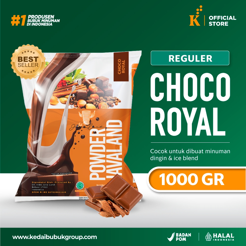 

Bubuk Minuman rasa Choco Royal 1 kg - Javaland