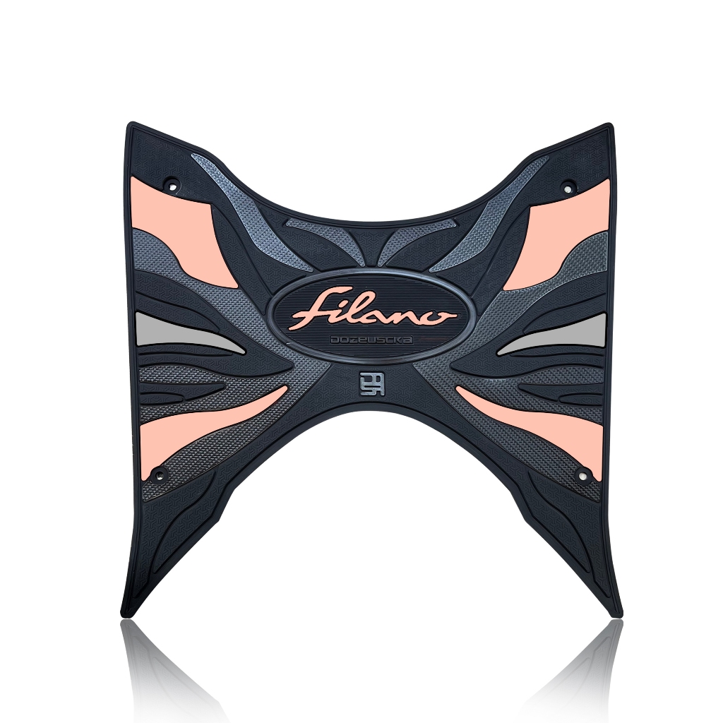 DOZEUSCKA Karpet Motor Yamaha Filano 2024 Warna TWOTONE PINK PASTEL