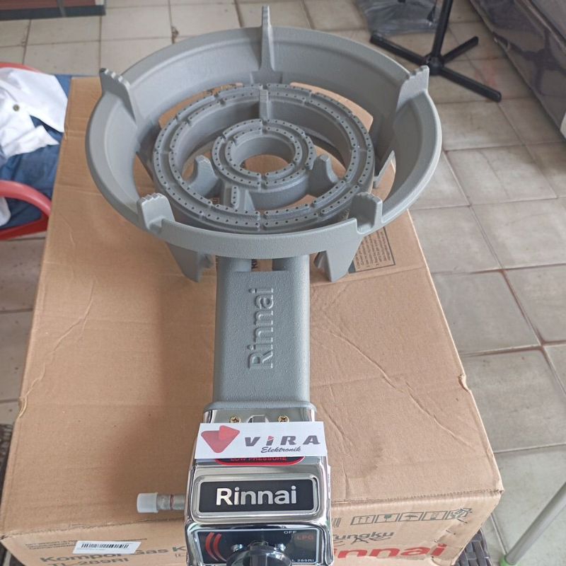 RINNAI TL 289 RI KOMPOR GAS KOMERSIAL SATU TUNGKU KOMPOR MATA SERIBU KOMPOR HAJATAN