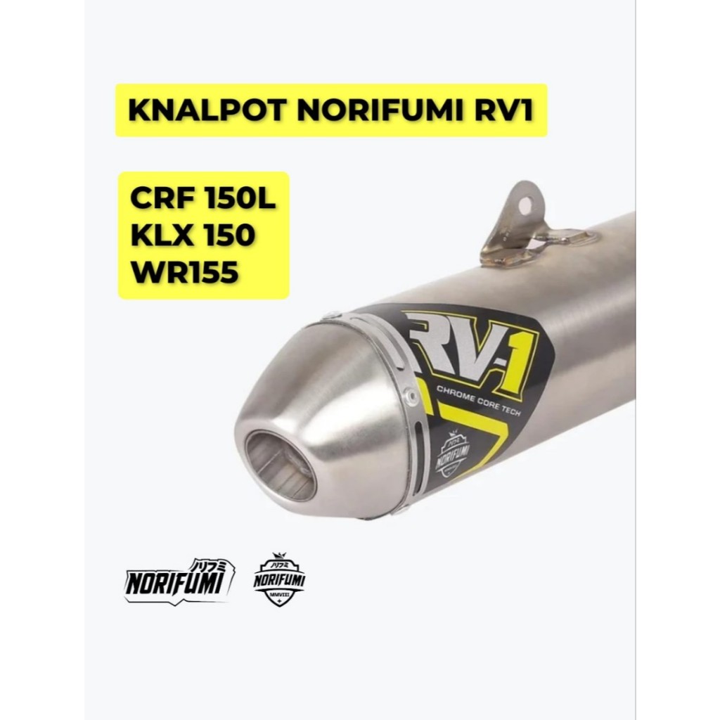 KNALPOT NORIFUMI RV1 GRIDZ FULLSYSTEM