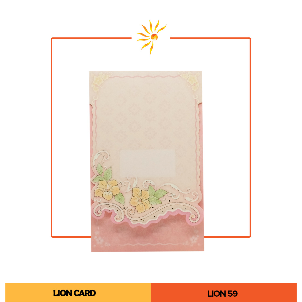 

Blangko Undangan Pernikahan / Wedding Invitation LION 59 / 61 / 62 / 63 - ISI 100 PCS (BLANGKO KOSONG) - Sun Graphic