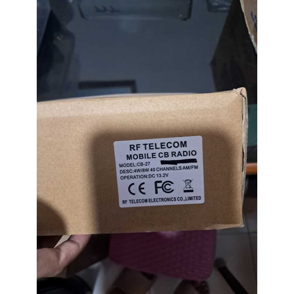 Radio AM/FM Radio Mobil Amatir CB 27 DC 13.2V