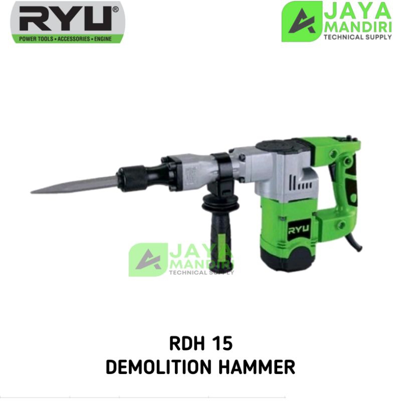 Demolition Hammer RYU RDH 15 Jack Hammer Mesin Bobok Beton
