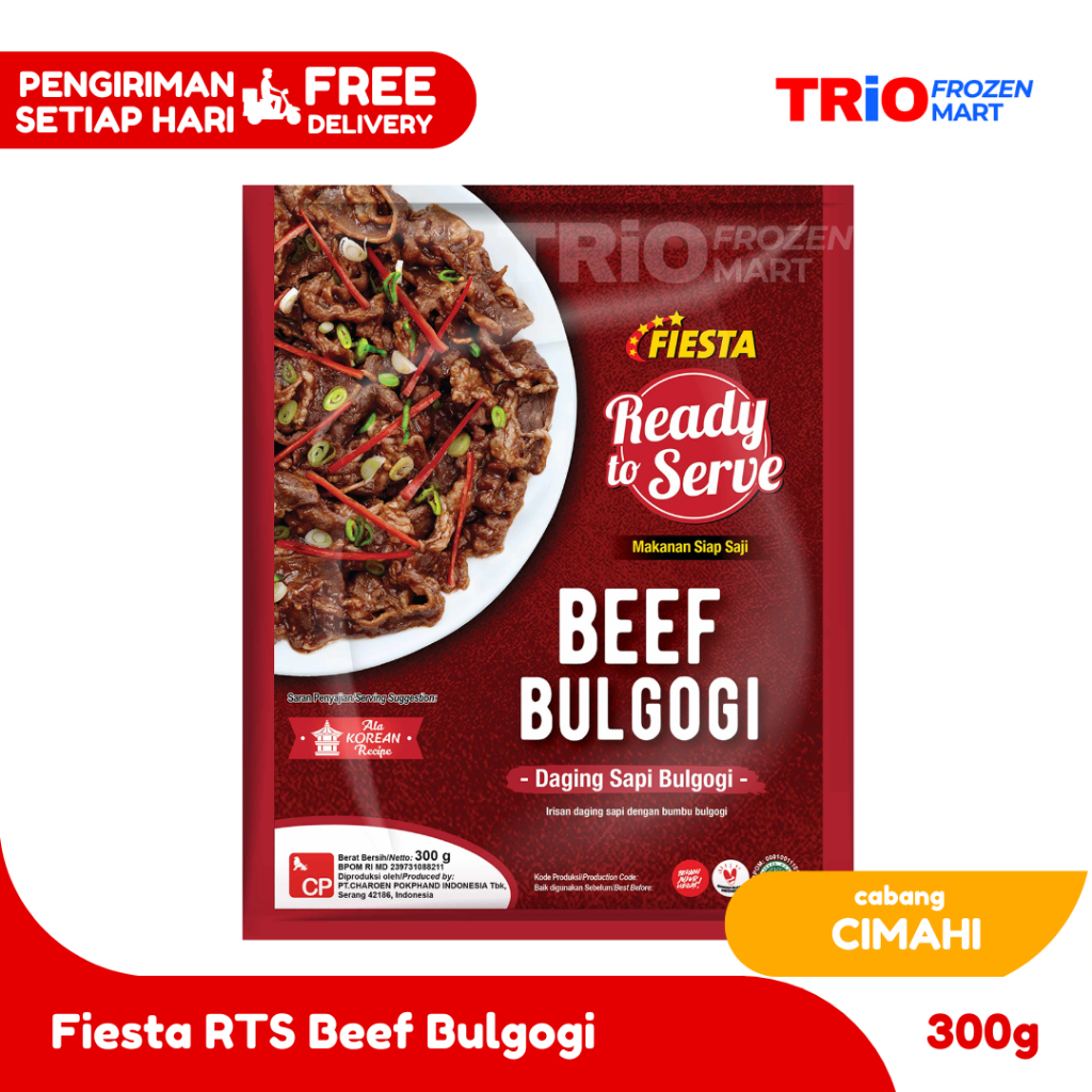 

FIESTA READY TO SERVE BEEF BULGOGI - 300GR