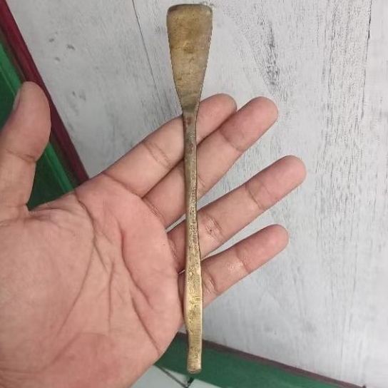 sendok Kuningan jadul susruk serabi atau apem