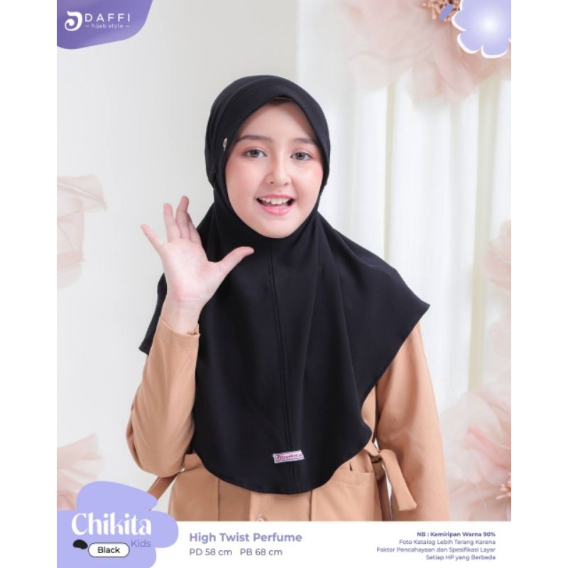 BERGO ANAK CHIKITA KIDS SERIES by Daffi hijab jilbab sekolah