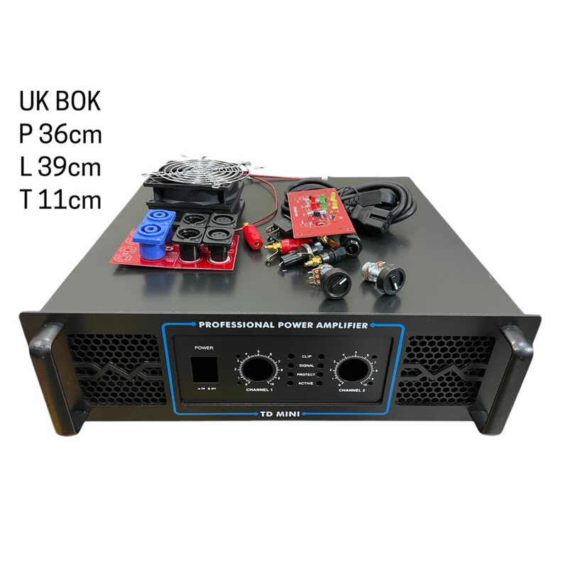 Bok Power TD mini + acc bahan tebal BOK POWER AMPLIFIER free bubel warb