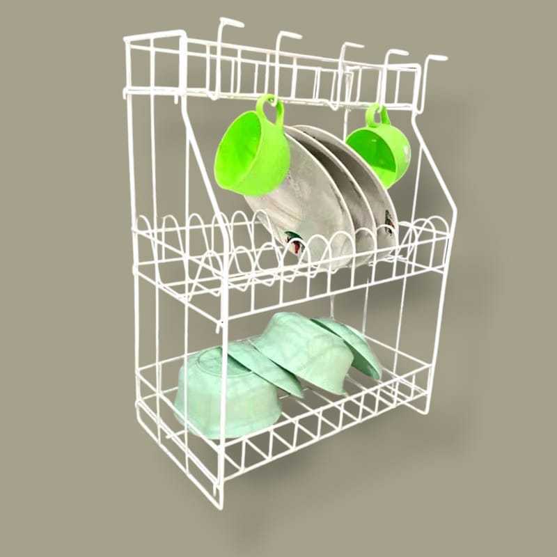 RAK WASTAFEL / RAK GELAS / RAK DAPUR BESI ANTI KARAT