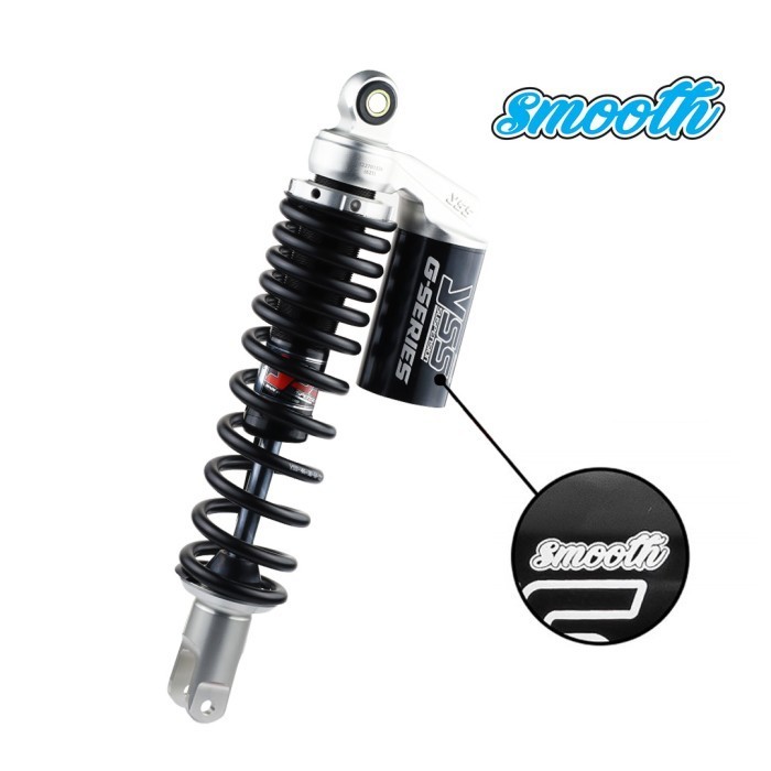 Shockbreaker YSS For Vario 160 /Shock YSS Matic Tabung G-Series OC302-340T Vario 160 Hitam Reservoir