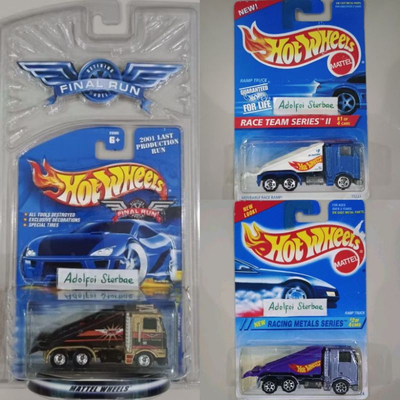 hotwheels hot wheels ramp truck retiring final run model ths th$ super treasure hunt super ban karet