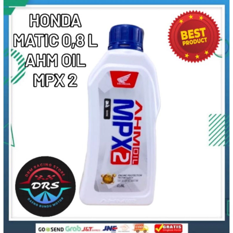 OLI MESIN MPX 2 HONDA MATIC OLI RESMI HONDA MATIC