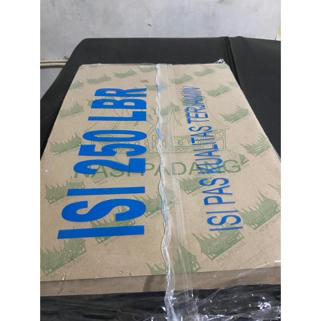 Custom Kertas Nasi Padang Warteg Rumah Makan