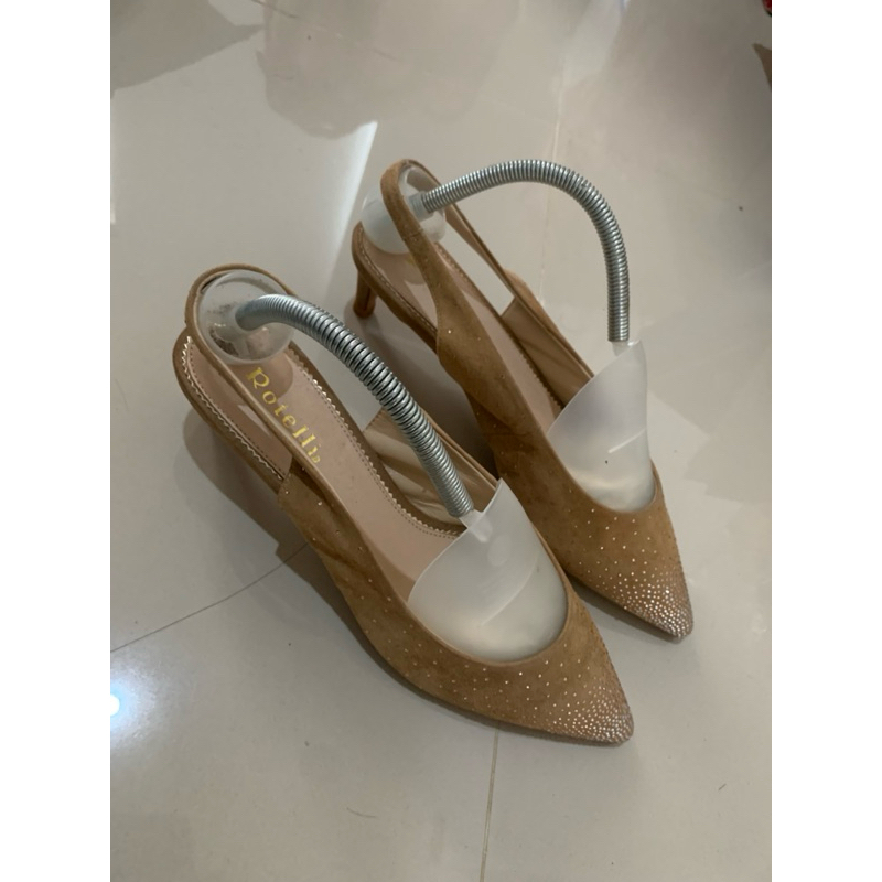 Preloved sepatu kitten heels rotelli