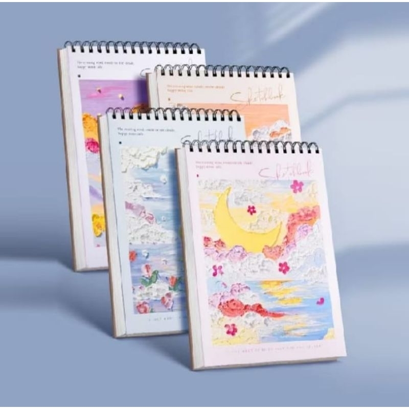 

SKETCHBOOK A4 AESTHETIC / BUKU SKETSA