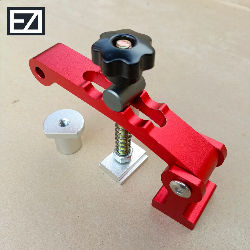 Klem Meja Lubang Clamp Workbench Aluminium T-Track Klem Kayu