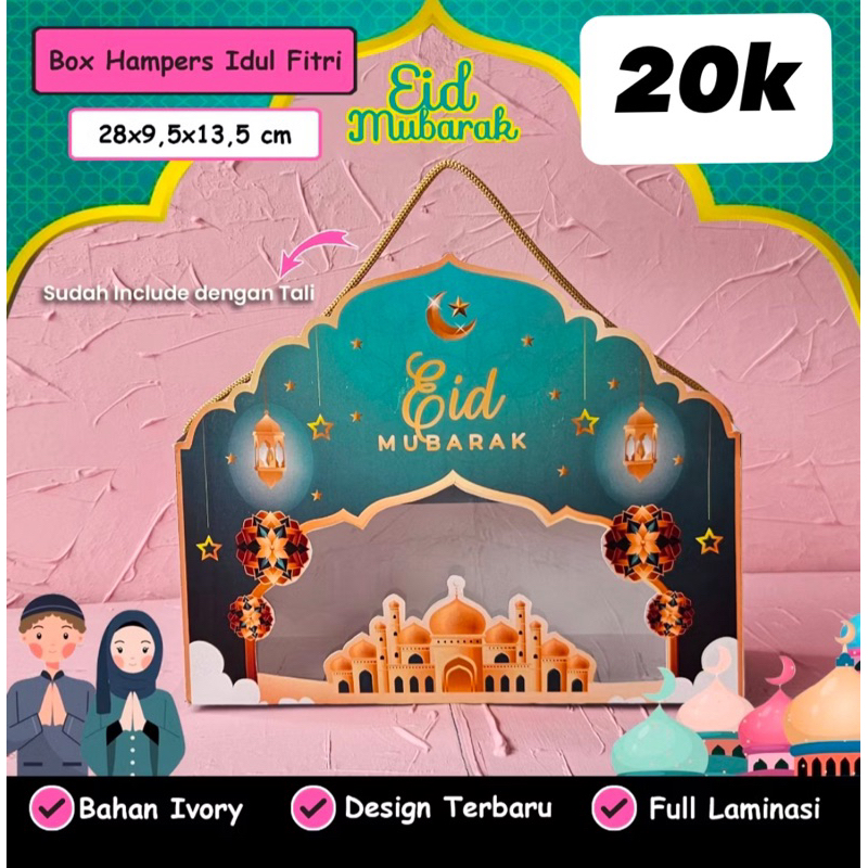 

box hampers, hampers lebaran, hampers idul fitri, box kado lebaran, kuker hari raya