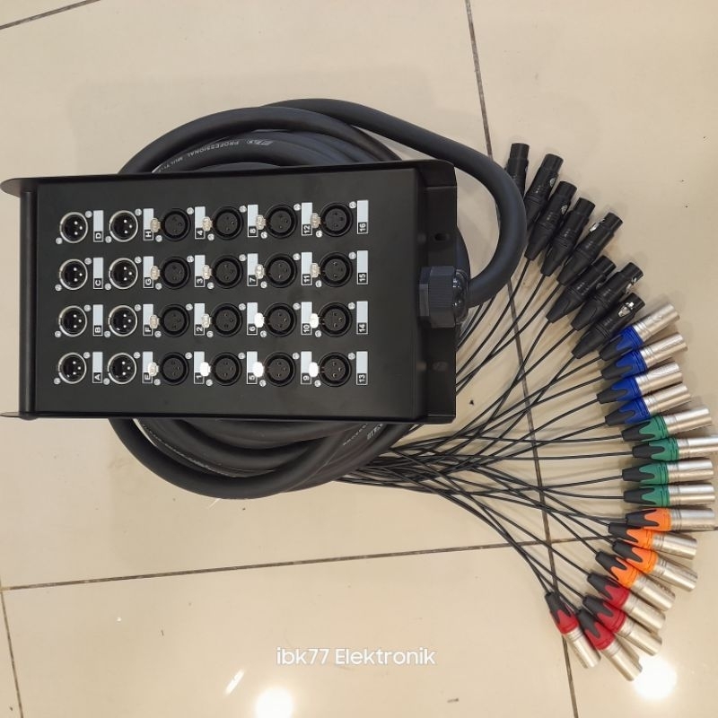 Snake Kabel 24ch Box Osmond Platinum Tebal 16in 8out/Panjang 50Meter