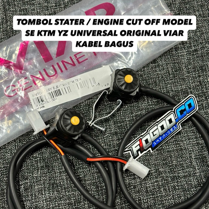 TOMBOL STATER MODEL KTM ORIGINAL VIAR TOMBOL STATER KTM ENGINE CUTT OFF KTM ORIGINAL VIAR TOMBOL STA