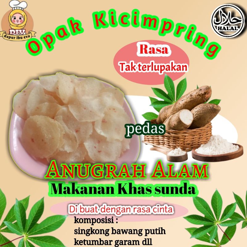 

Opak Kicimpring Viral Makanan Khas Sunda