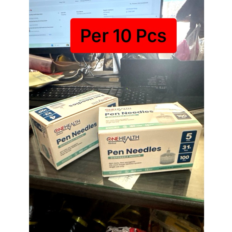 Pen Needlee insulin Steril Jarum Suntik Insulin 30G 31 G 32G jual per 10pcs