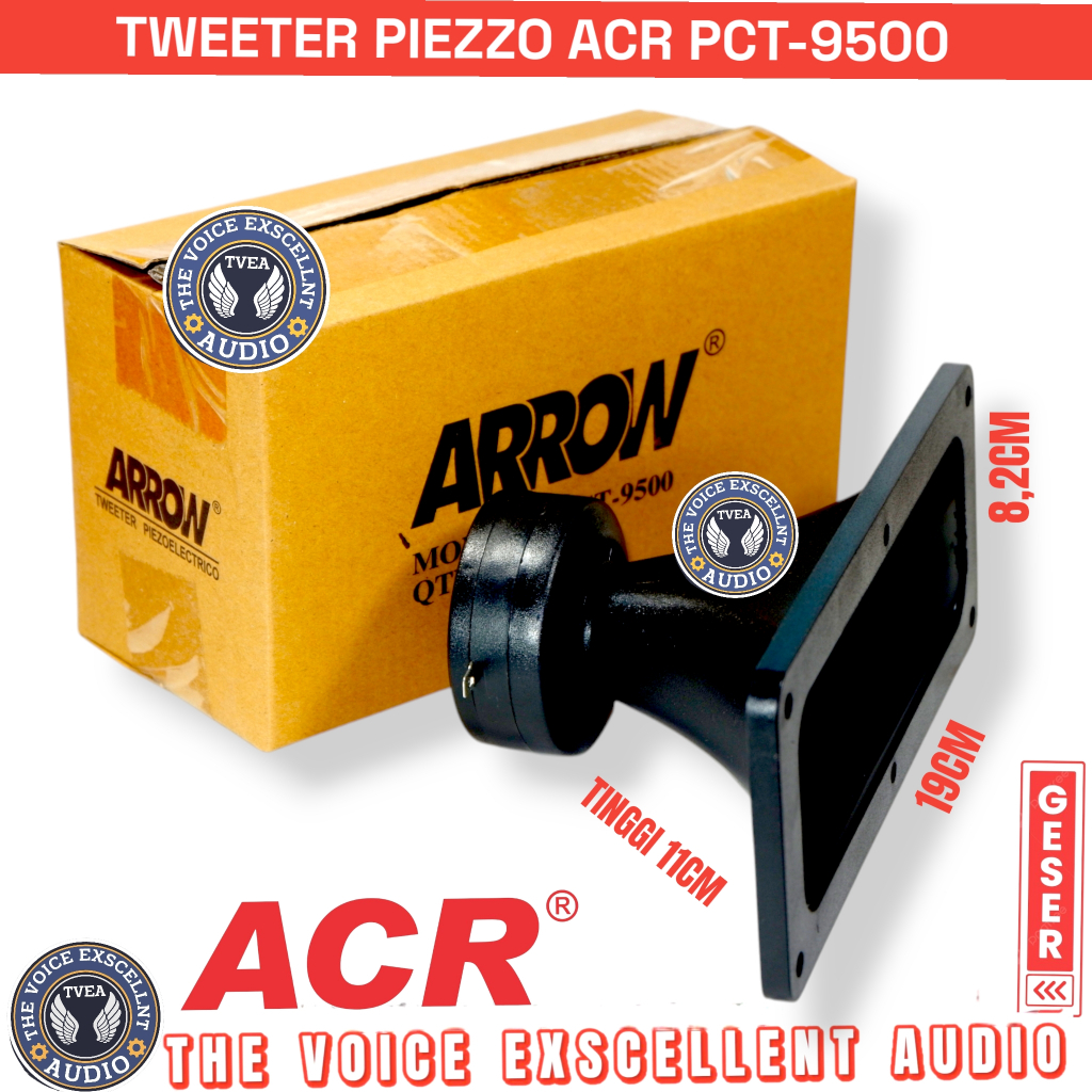 Tweeter ARROW PCT 9500 / Tweeter speaker walet / tweeter kotak