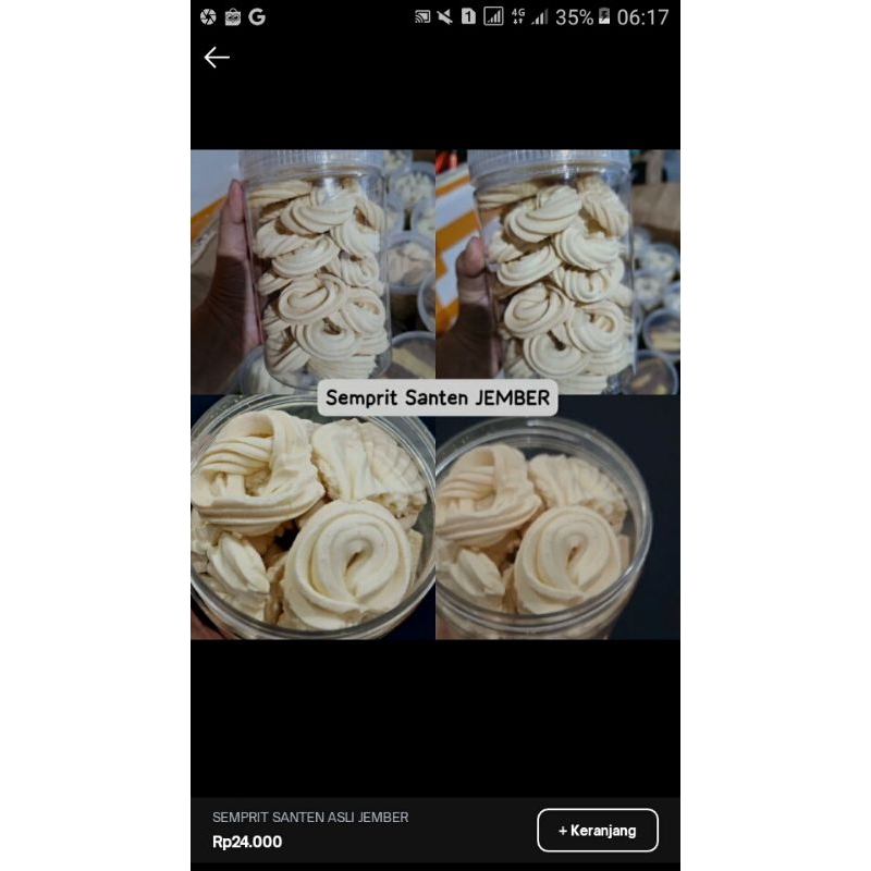 

SEMPRIT SANTEN JEMBER +/-280GR