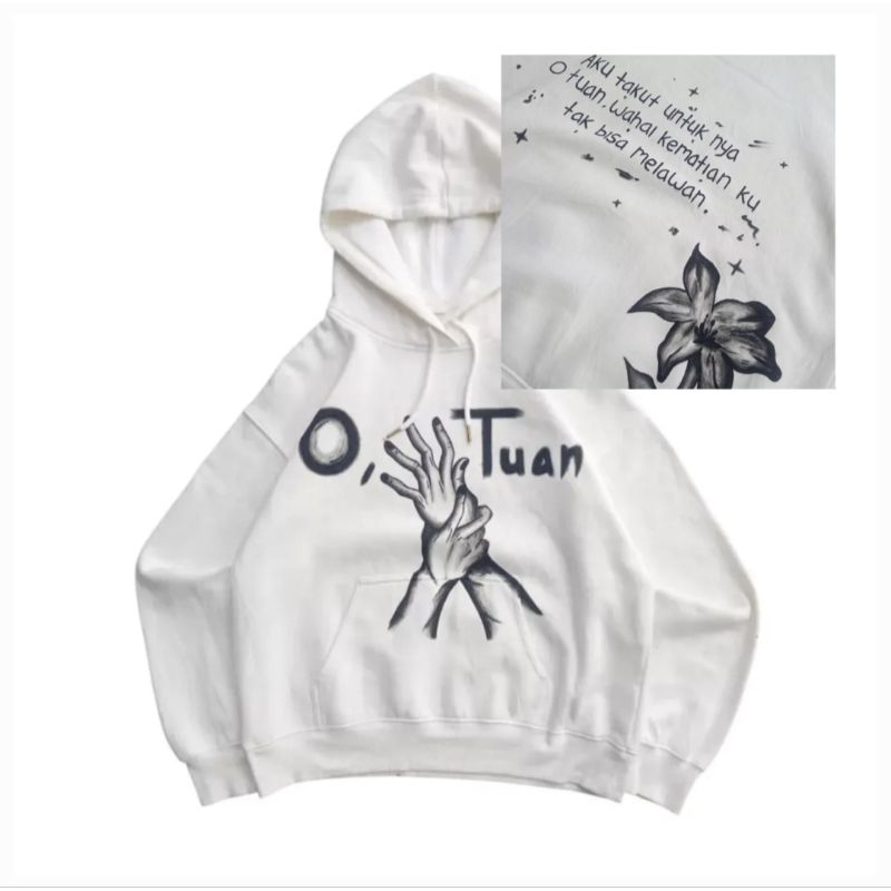 Hoodie Uniqlo Reworked .Feast - o,Tuan