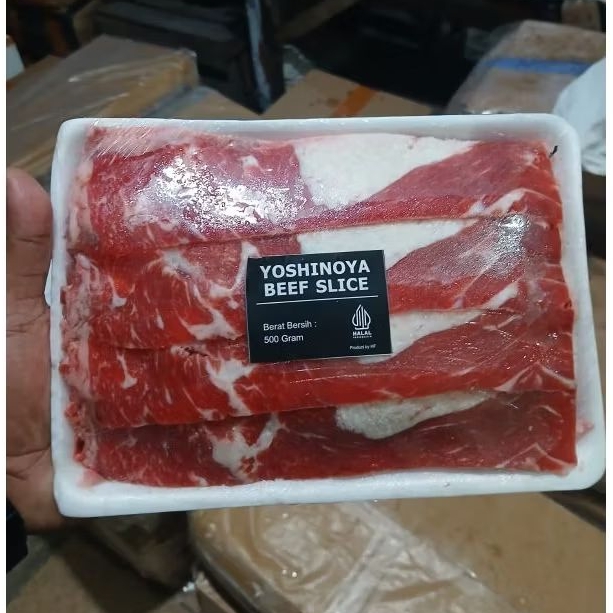 

[FAT] BEEF SLICE LEMAK DAGING IRIS TIPIS SHORTPLATE PREMIUM 500 GRAM