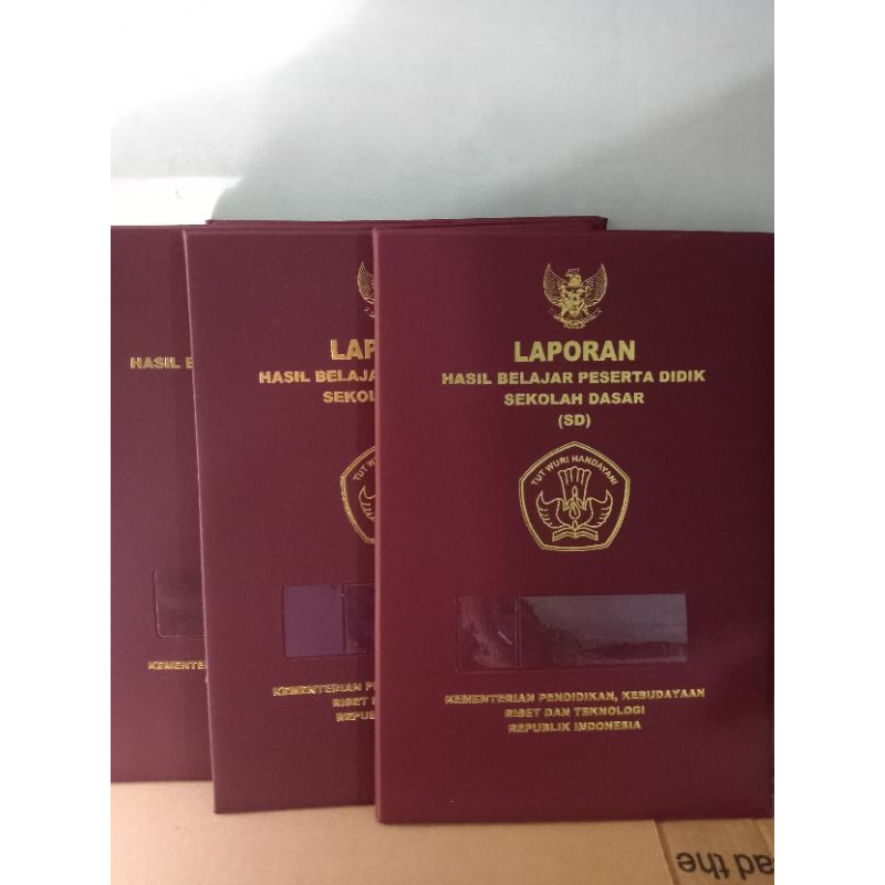 

Map Raport Sekolah Dasar || Sampul Raport SD. Isi 8 Lembar (Umum)