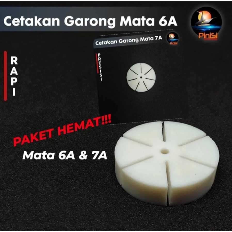 PROMO SPECIAL PAKET Cetakan Garong Kail Pancing Mata 6A & 7A