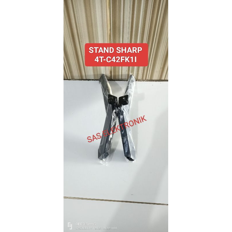 STAND BRACKET KAKI PEDESTAL DUDUKAN TV LED SHARP 42 INCH 4T-C42FK1I 4T-C42FK1 I
