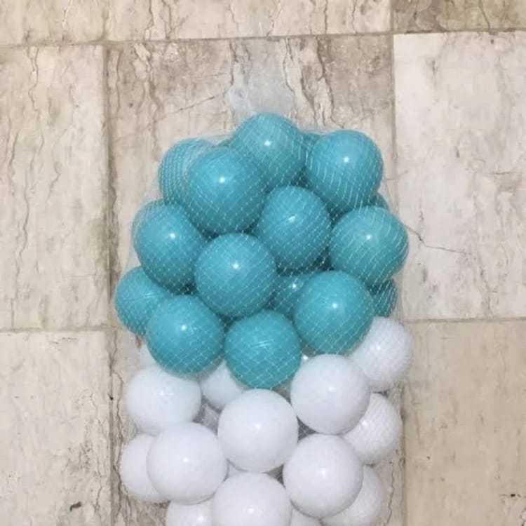 Mainan Anak Bayi Bola Mandi Plastik Kecil Warna Warni / bola mandi warna pastel