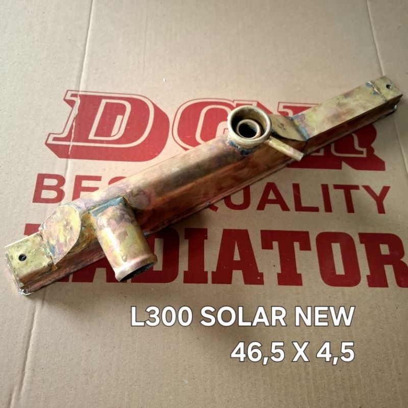(COD) Upper Tank MITSUBISHI L 300 SOLAR NEW Tangki Radiator Kuningan Atas