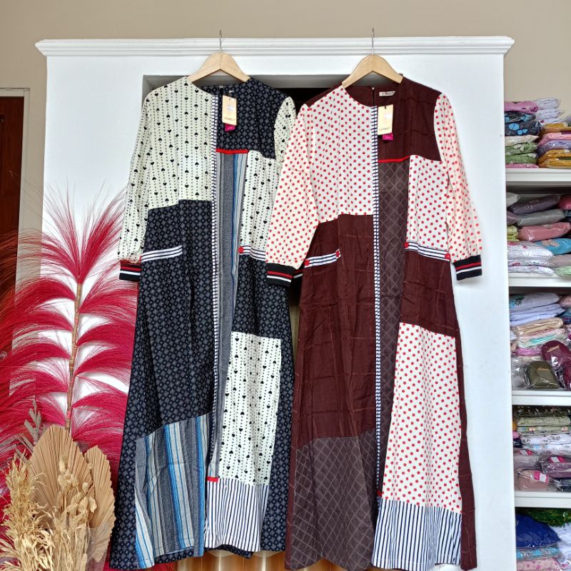 Gamis Dewasa by Syaina S-mut kode 2294