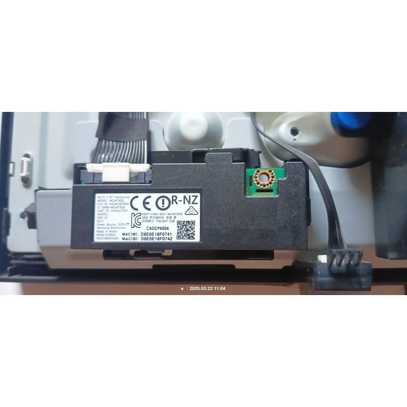 modul sensor dan wifi tv SAMSUNG UA40MU6100K 40MU6100K ua40mu6100k