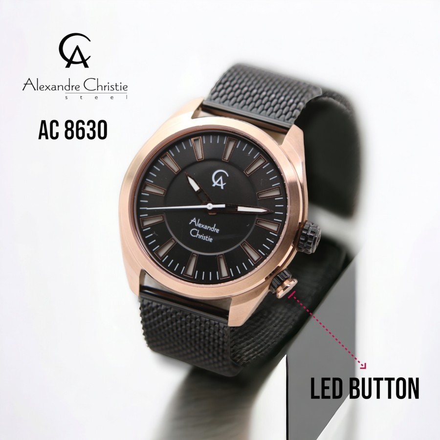 JAM ALEXANDER CHRISTIE PRIA /ALEXANDRE CHRISTIE PRIA /JAM TANGAN ORIGINAL ALEXANDER CHRISTIE AC 8630